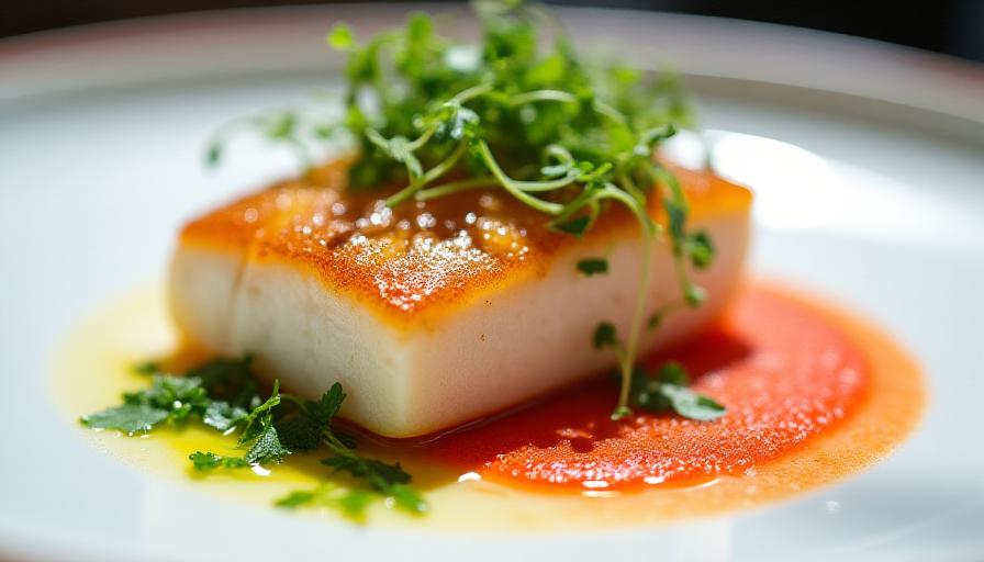 Signature dish close up