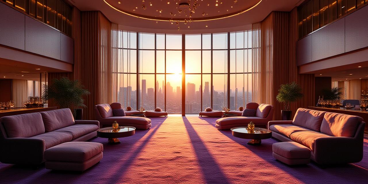 Luxury event space at Elysian Suites