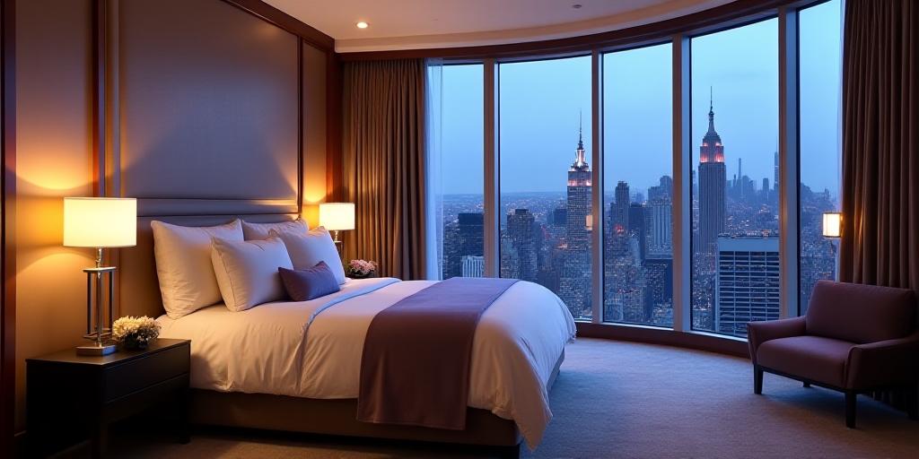 Luxury suite bedroom