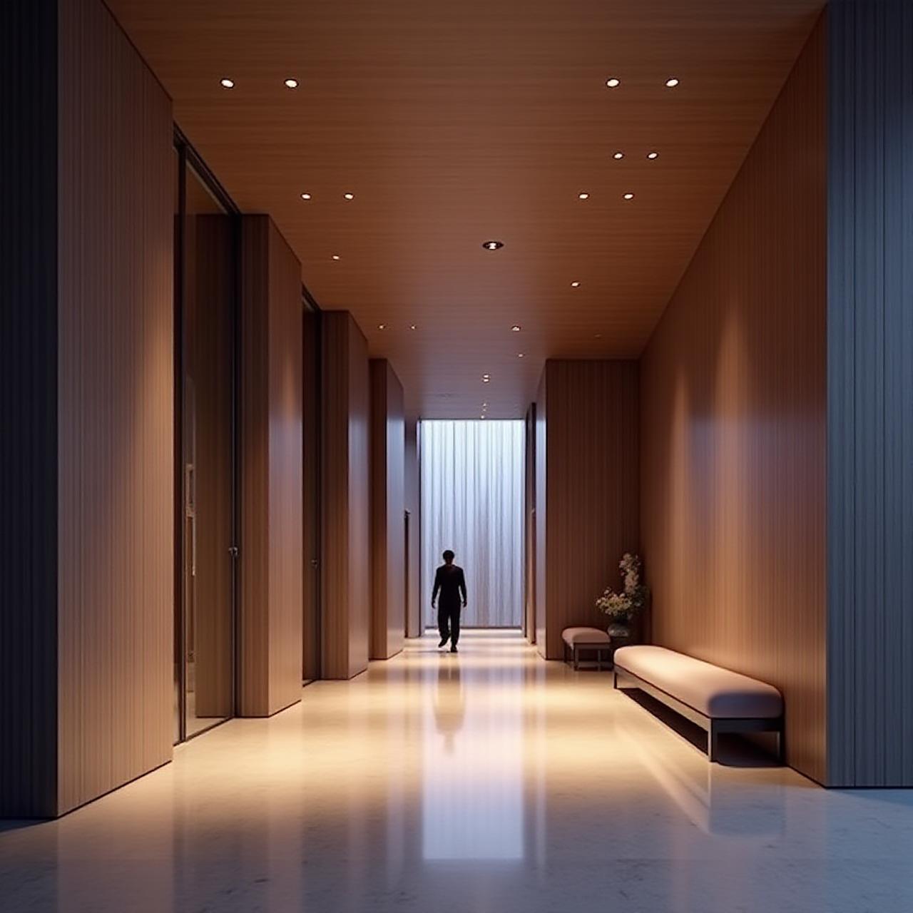 Zen-inspired luxury spa interior